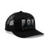 Czapka z daszkiem FOX Block Mesh Trucker Black