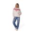 Fox Bluza Z Kapturem Damska  Honda Fleece Po Off White Xs