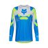Fox Koszulka Rowerowa Z DŁugim RĘkawem  Ranger Tactile Blue Jewel S