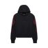 Fox Bluza Z Kapturem Damska  Vision Oversized Fleece Po Black S