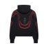 Fox Bluza Z Kapturem Damska  Vision Oversized Fleece Po Black S