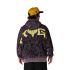 Fox Bluza Z Kapturem  Image Print Oversized Fleece Po Plum Perfect M