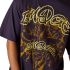 Fox T-shirt  Image Print Plum Oversized Perfect L