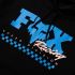 Fox Bluza Z Kapturem Damska  Checker Fleece Po Black M