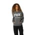 Fox Bluza Z Kapturem Damska  Checker Fleece Po Heather Graphite S
