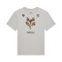 Fox T-shirt Damski  Image Print Light Grey S