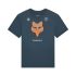 Fox T-shirt Damski  Image Print Deep Cobalt S