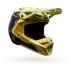 Fox Kask Motocyklowy  V1 Image Print Purple Yellow M