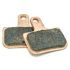 Klocki hamulcowe CLARKS dla SRAM/AVID (Sram DB-1, DB-3, DB-5), Organiczne