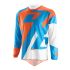 Jersey ONE INDUSTRIES Atom Vented L orange/cyan