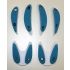 Obcasy do butów mtb GIRO WALKING PAD white mlk blue roz.36