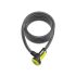 Zapięcie rowerowe ONGUARD NEON 8157YL Linka - 10mm 180cm - uchwyt + 2 x Klucze z kodem żółte 
