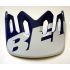 Daszek BELL SUPER 3R/3 matte white blue 2017 (NEW) 