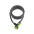Zapięcie rowerowe ONGUARD NEON 8156GR Linka - 12mm 180cm - uchwyt + 2 x Klucze z kodem zielone (NEW) 