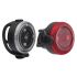 Zestaw lampki BLACKBURN CLICK przód 20 lumenów, CLICK tył 4 lumeny czarne (NEW) 