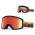 Gogle GIRO BLOK orange heatwave (Szyba kolorowa AMBER xx% S3 + Szyba Przeźroczysta 99% S0) mocowanie pod zrywki +10 zrywek (NEW) 