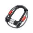 Zapięcie rowerowe MAGNUM 3003 U-LOCK - 14mm 115mm 230mm - 5 x Klucze z kodem + linka 10mm 120cm 