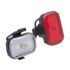 Zestaw lampki BLACKBURN CLICK USB przód 60 lumenów, CLICK USB tył 20 lumenów czarne (NEW) 